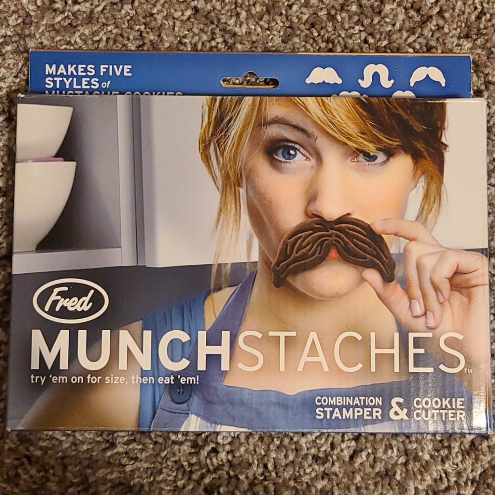 Mustache Cookie Cutters/Stampers